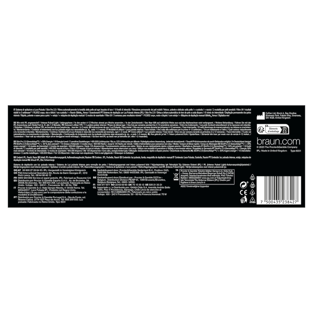 BRAUN PL5052 - Epilatore a Luce Pulsata Braun Pro BRAUN PL5052 - Epilatore a Luce Pulsata Braun Pro