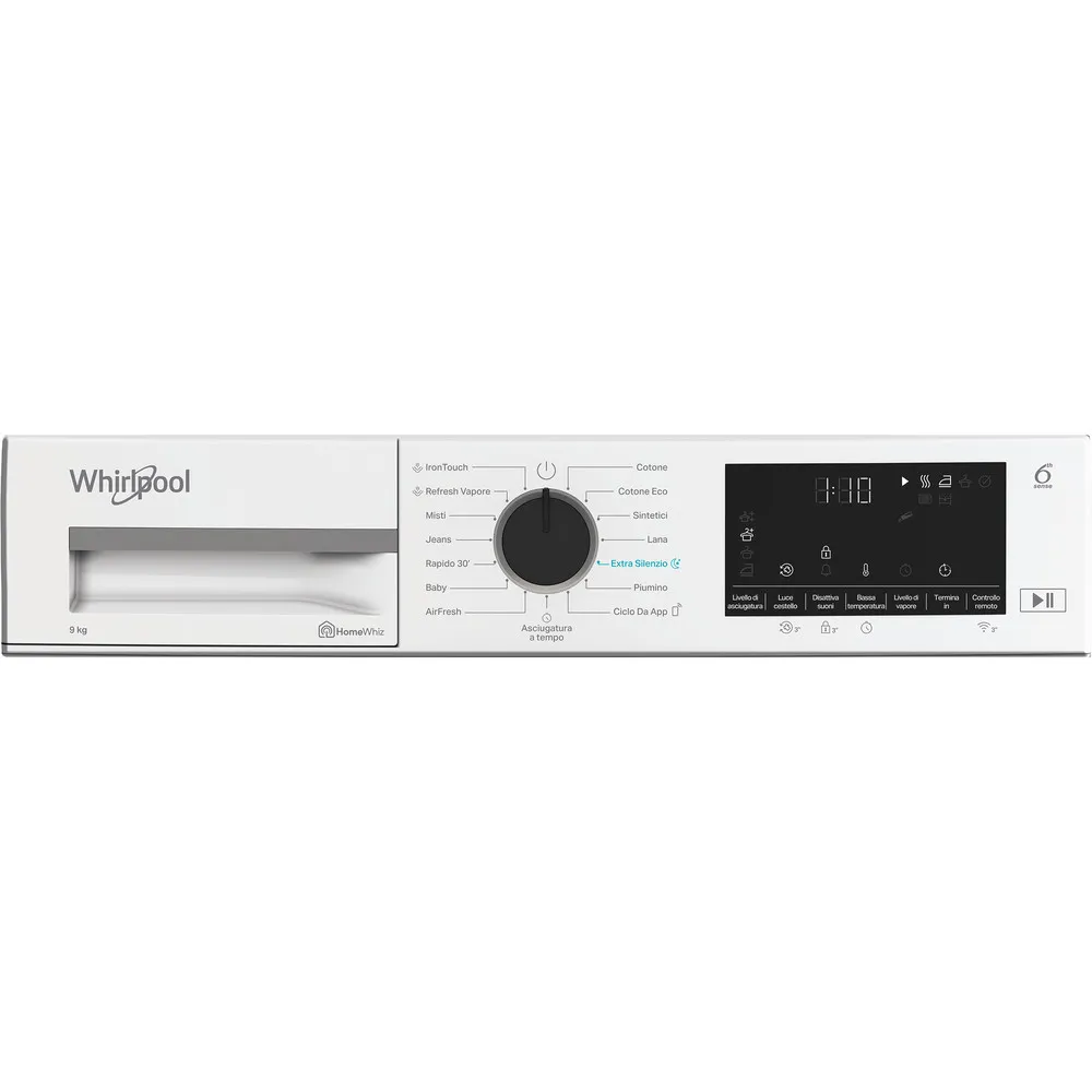 WHIRLPOOL CWDR49MWBSIT - Asciugatrice pompa di calore 9 kg C