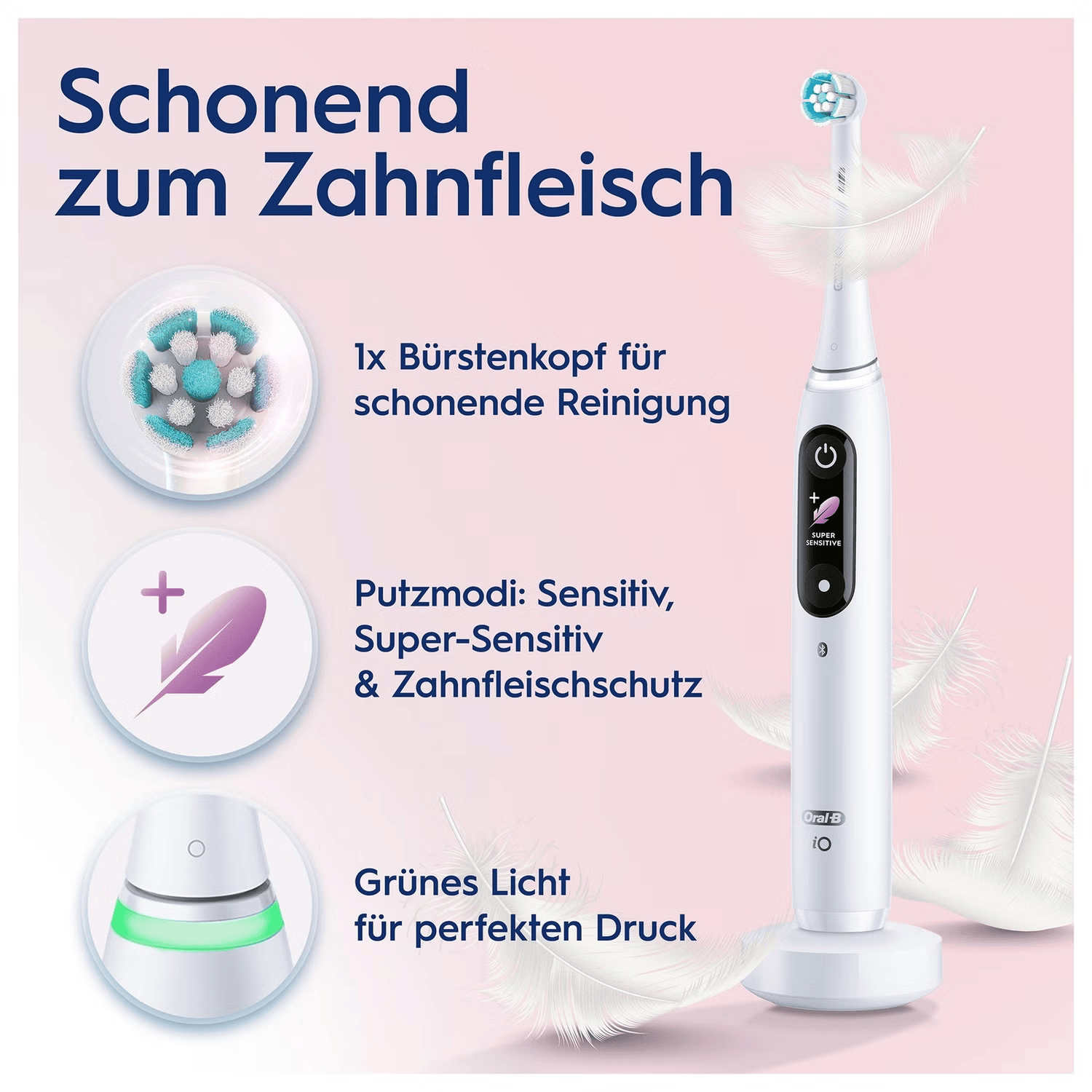 ORAL-B AA34397 - Oral-B iO Series 8N Elektrische Zahnbürste Weiß