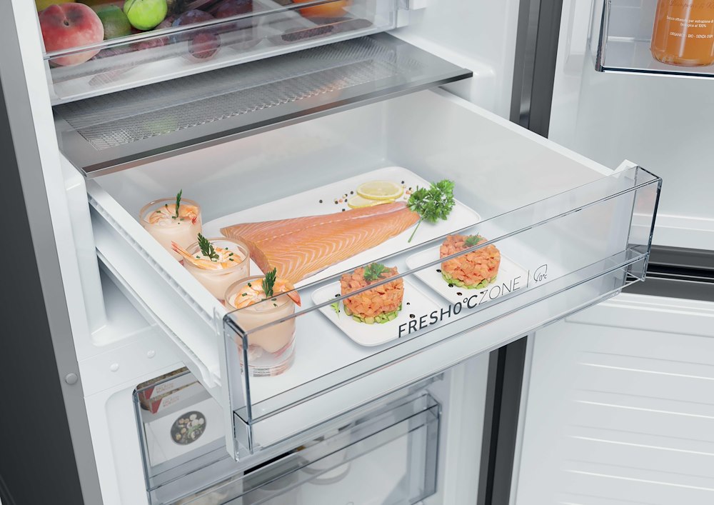 HAIER HTR3620DNMG - Frigorifero Combi 414L NoFrost