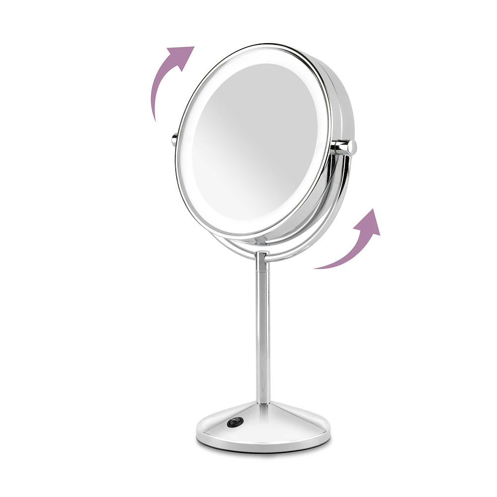 BABYLISS 9436E - Specchio LED doppio faccia 10X BABYLISS 9436E - Specchio LED doppio faccia 10X