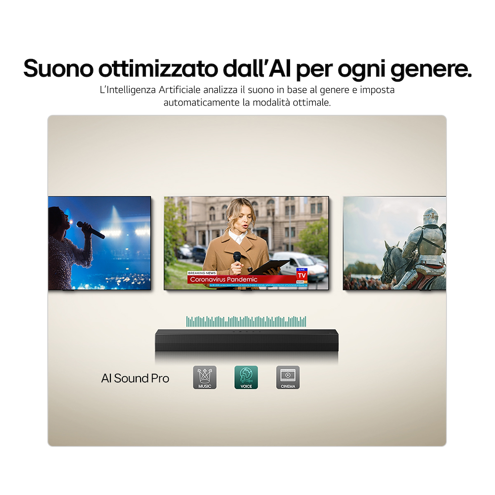 LG S20A - Soundbar 2.0 50W