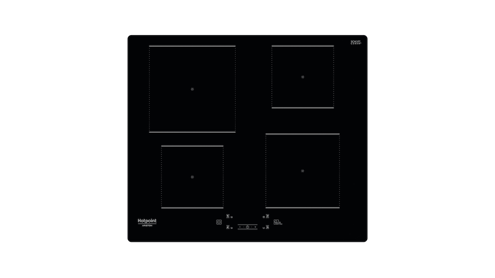 HOTPOINT-ARISTON HQ5660SNE - Induktionskochfeld 60 cm schwarz mit Touch