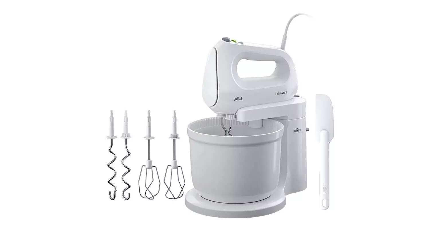 BRAUN HM1070WH - Braun Multimix 2-in-1 Hand- und Standmixer