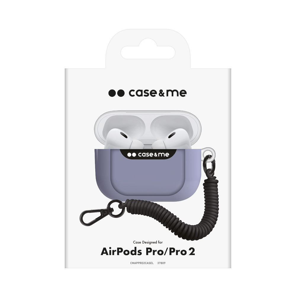 CASE&ME CMAPPRO2CASEL - Hülle für AirPods Pro2 Lavendel CASE&ME CMAPPRO2CASEL - Hülle für AirPods Pro2 Lavendel