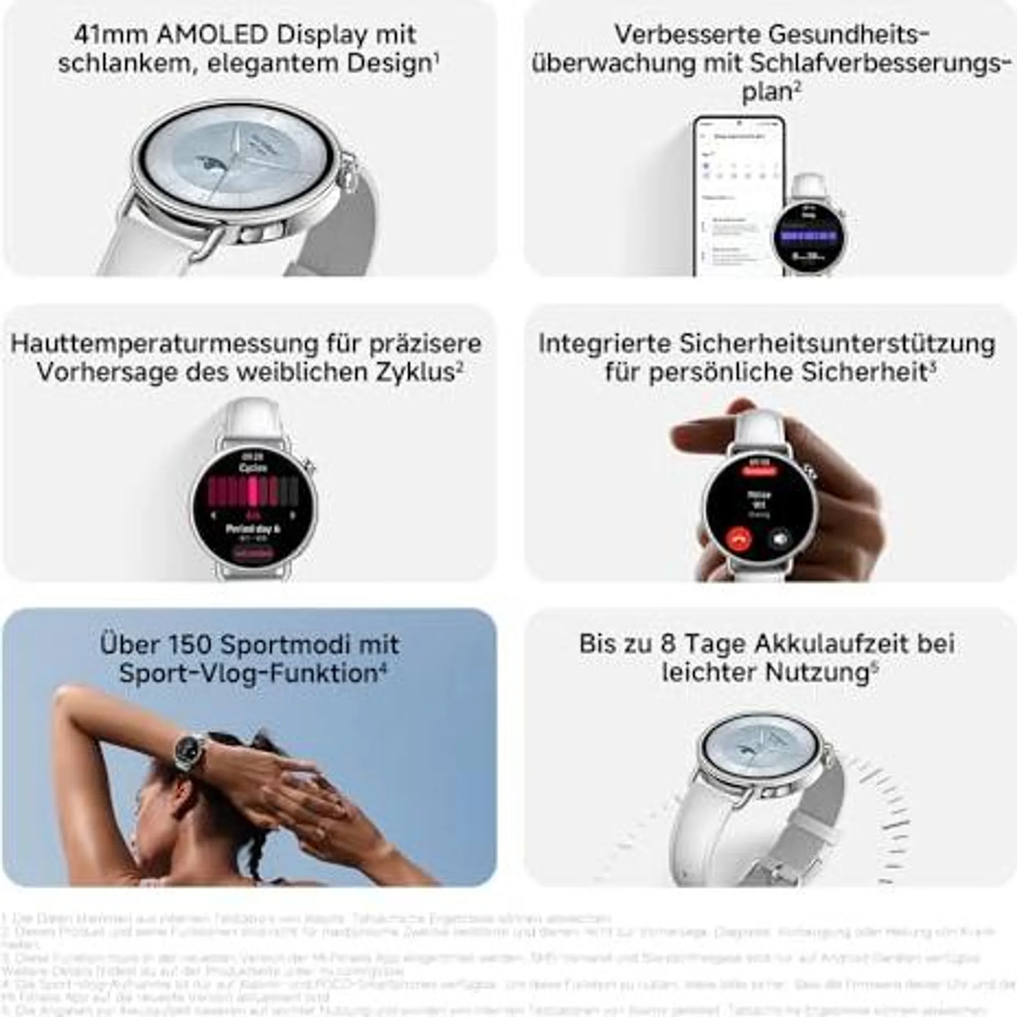 Xiaomi BHR080CGL - Watch S4 41mm Verde Menta