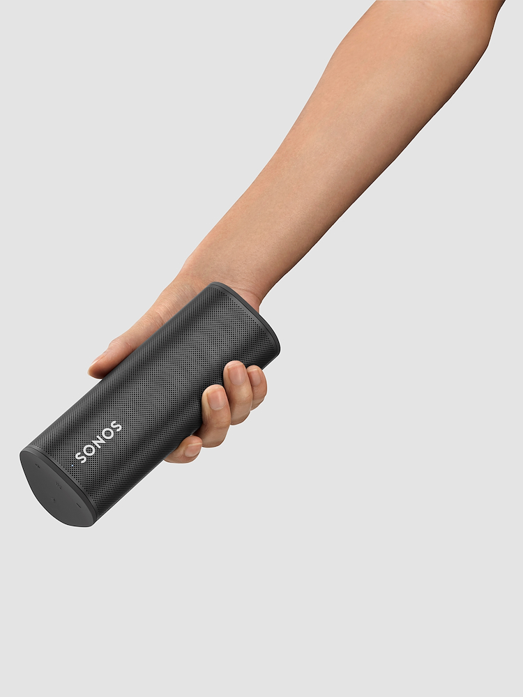 SONOS ROAMBLACK - Sonos Mini Lautsprecher WLAN Bluetooth Schwarz