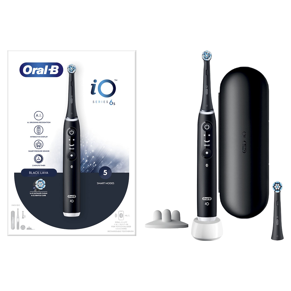 ORAL-B IO6SBLACK - Spazzolino Elettrico Ricaricabile Oral-B