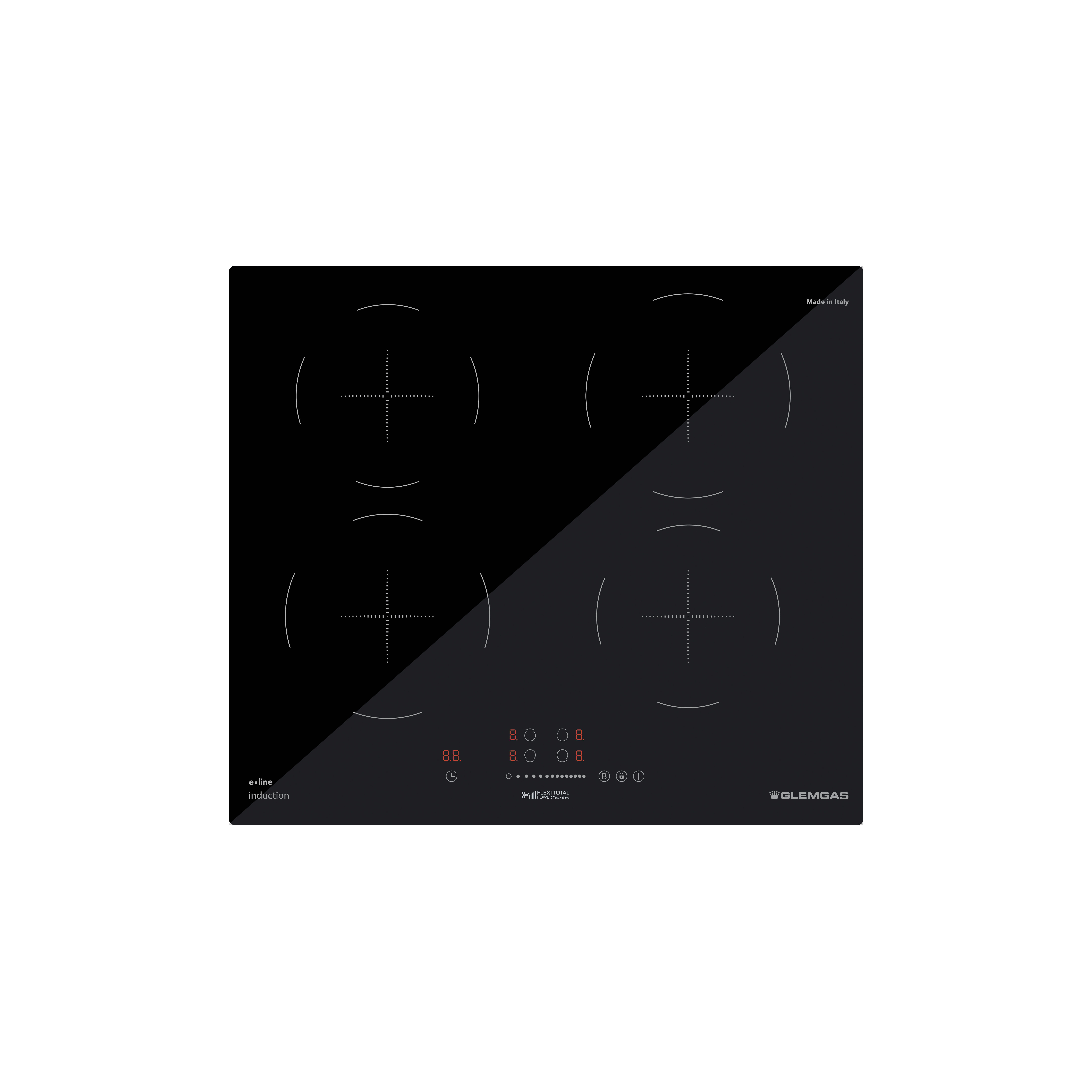 GLEM GAS GTI640SL - Glem Gas Induktionskochfeld 60 cm