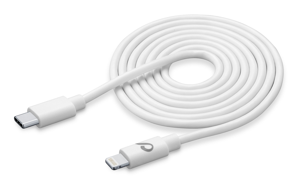 CELLULAR LINE USBDATAC2LMFI2MW - USB-C zu Apple Datenkabel 2m