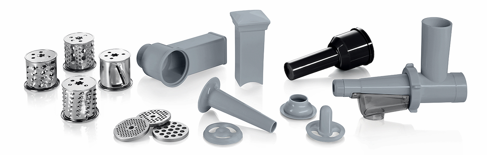 BOSCH MFW68660 - Tritacarne elettrico 800W con 3 dischi