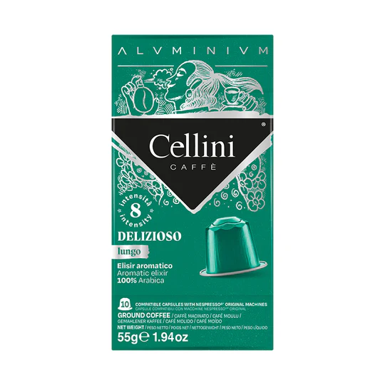 CELLINI 8682310 - Espresso Kapseln Verde Delizioso