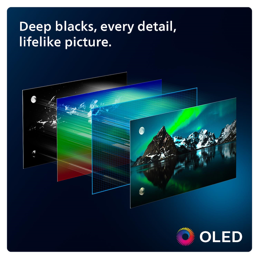 PHILIPS 55OLED819 - Philips 55OLED819 4K Ambilight OLED-TV