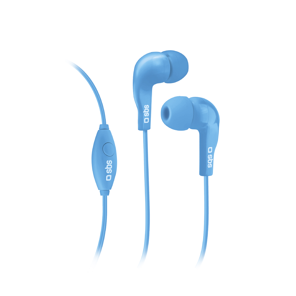 SBS TEINEARBL - Auricolare In-Ear Azzurro