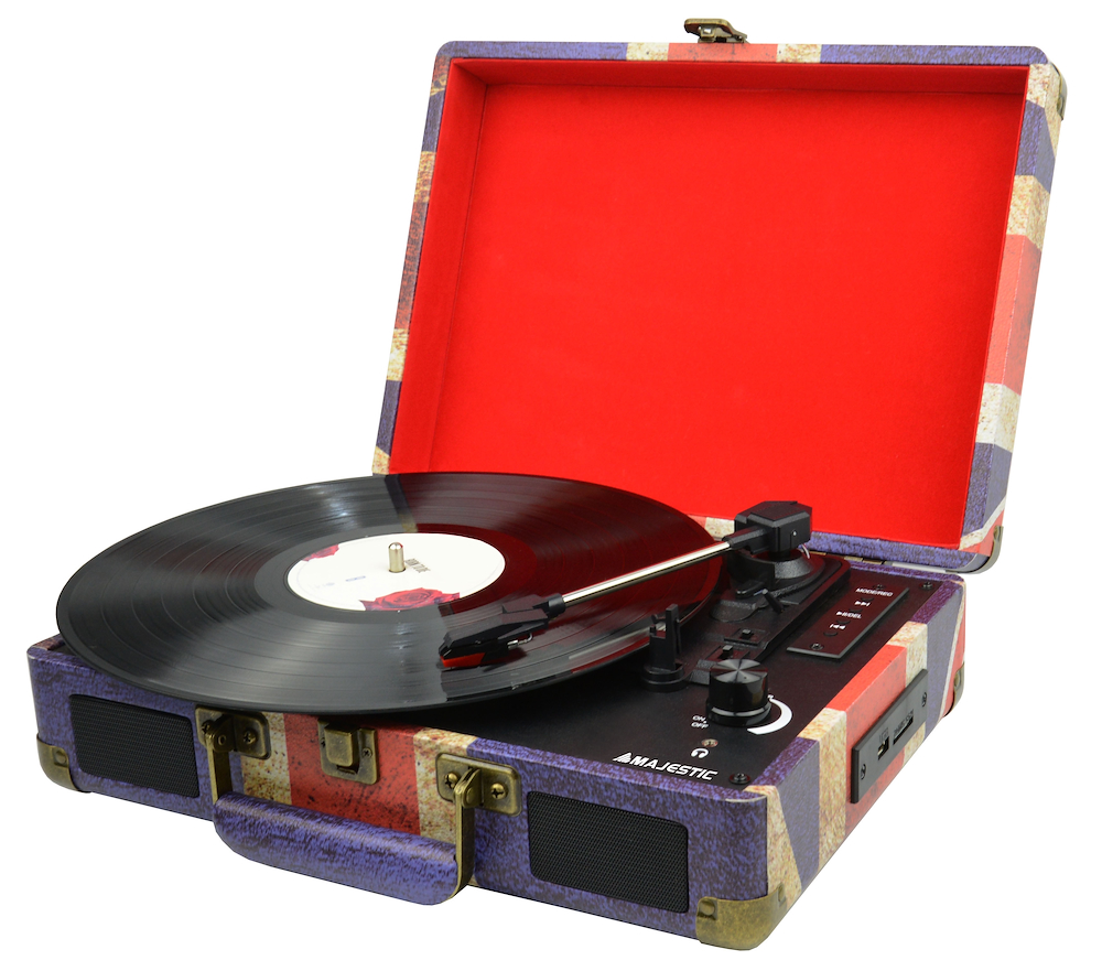 MAJESTIC TT43BTUSBSDAXUK - Giradischi Vintage Majestic Bluetooth