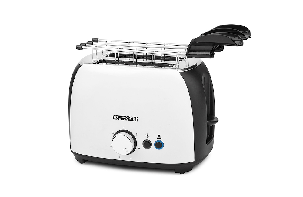 G3 FERRARI G10033 - Toaster 800W Grantoast Weiß