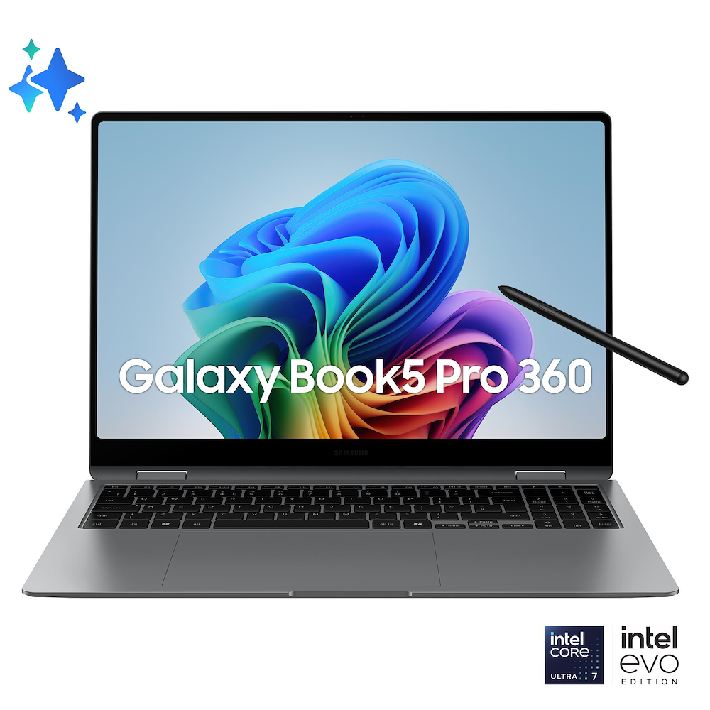 SAMSUNG NP960QHAKG1IT - Laptop 2 in 1 Samsung Galaxy Book5 Pro 360