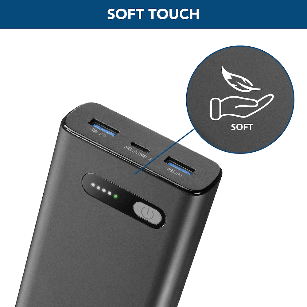 CELLULAR LINE PBFAST01PD20000K - Power Bank Portatile Fast PD 20000mAh