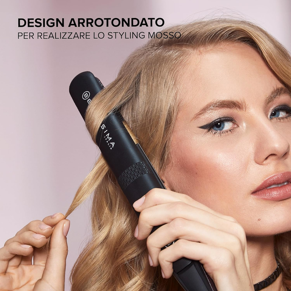 IMETEC 11874 - Piastra Capelli Ceramica con 5 Temperature