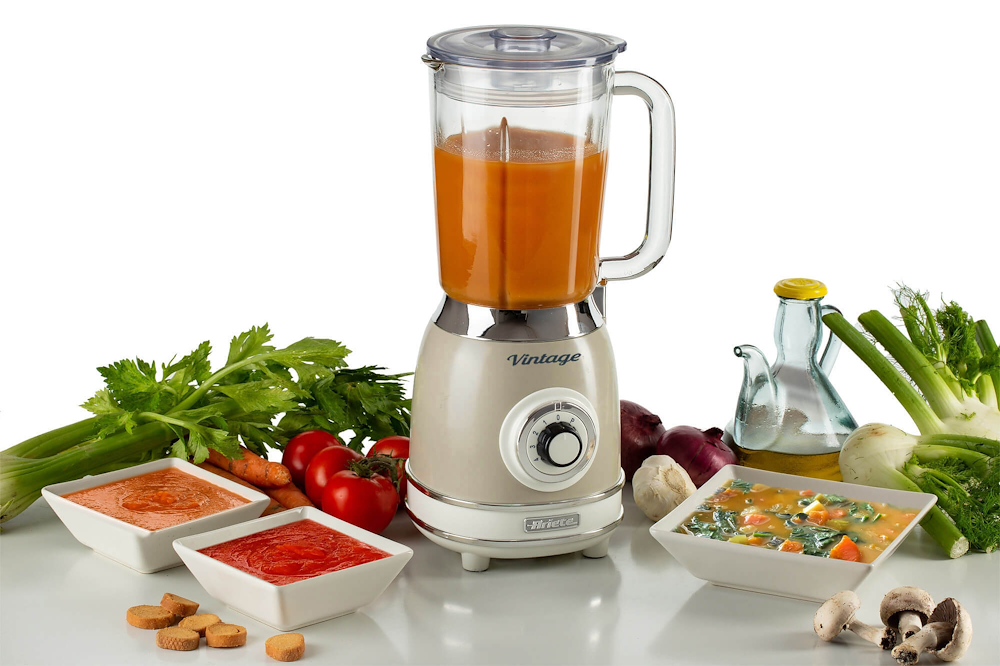 ARIETE 583BEIGE - Frullatore Vintage 1000W 4 lame