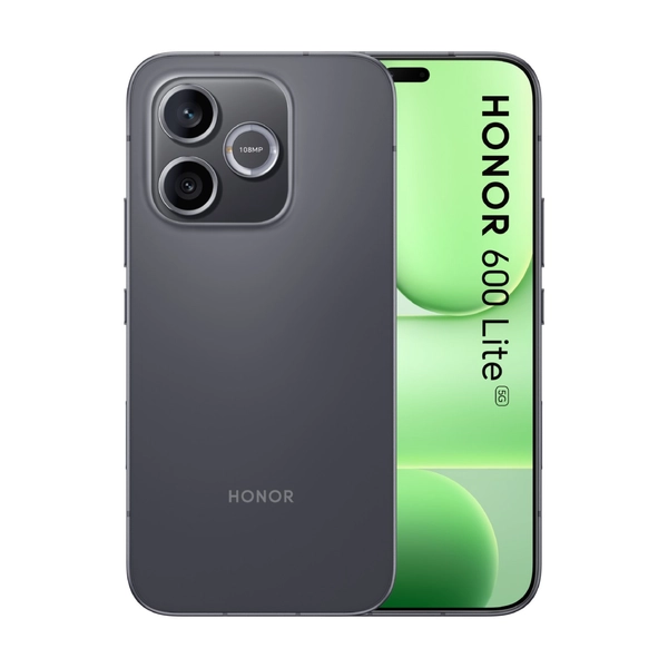 HONOR 600 LITE 5G VELVET BLACK SMARTPHONE + CHOICE WATCH 2I BLACK BUNDLE