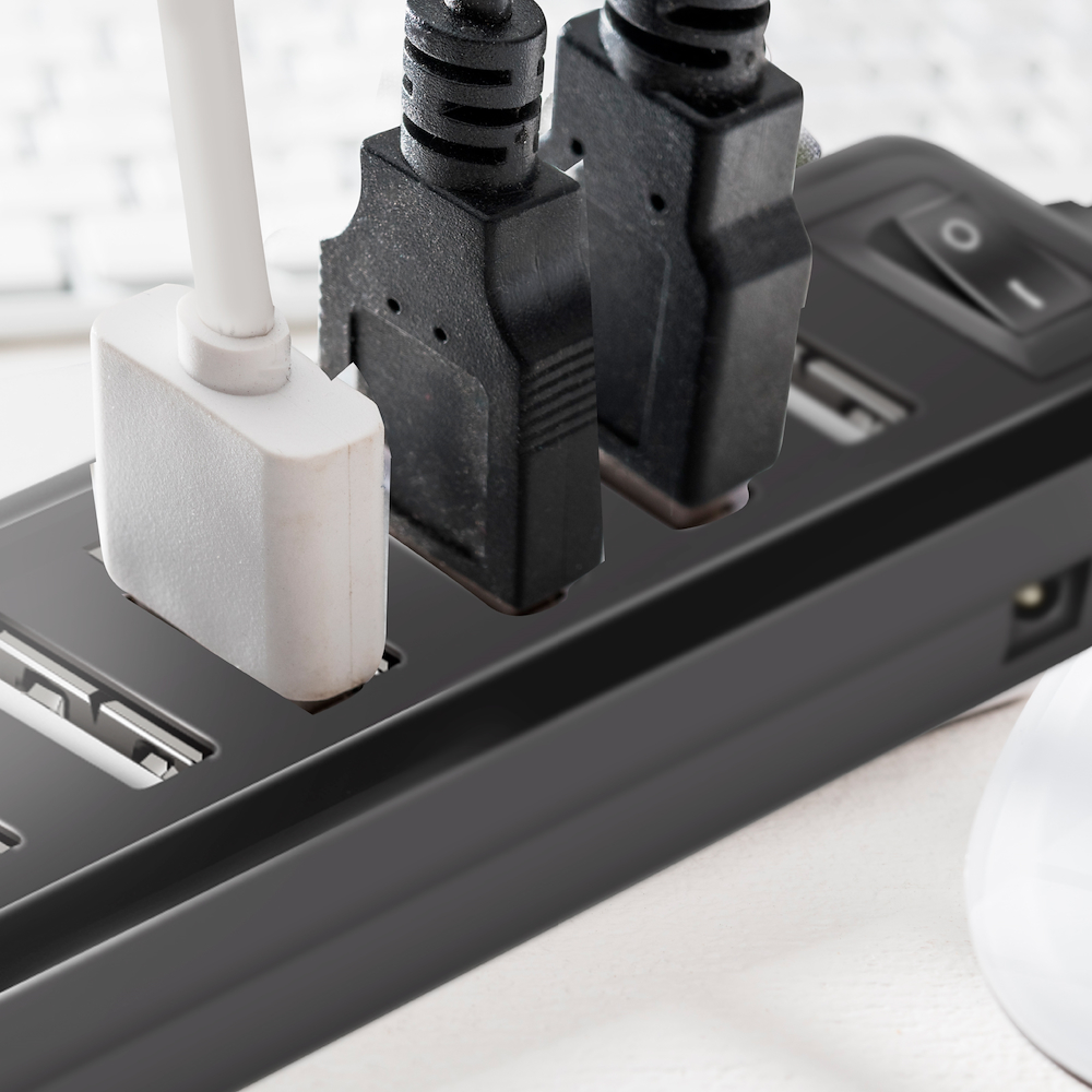 EKON ECITHUB20USB7IN1OUT - USB Multiport-Adapter 7in1