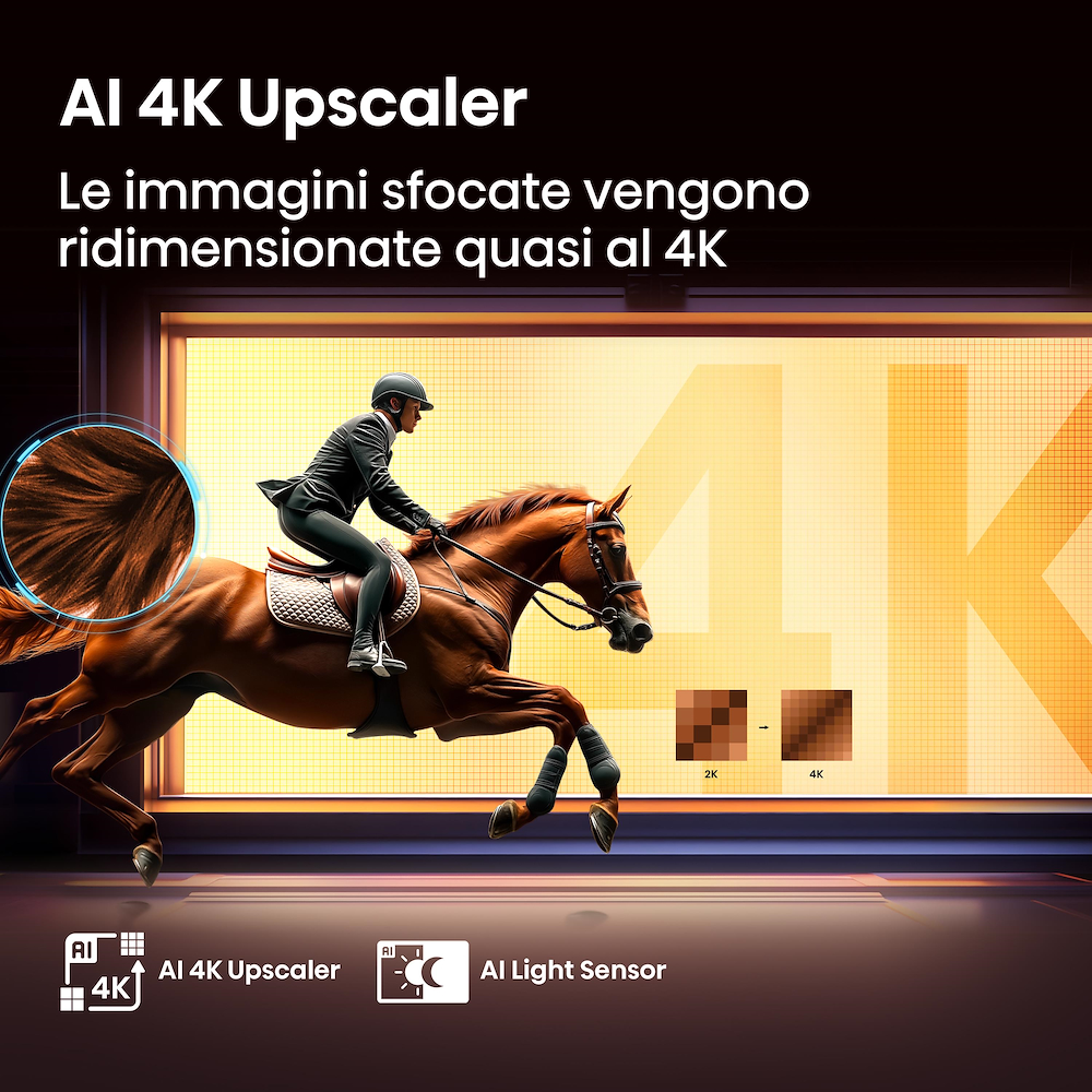 HISENSE 75A69Q - Smart TV 75" 4K