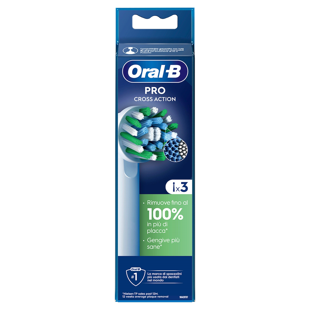 ORAL-B 80730883 - Oral-B Pro Cross Action Ersatzbürsten 3 St