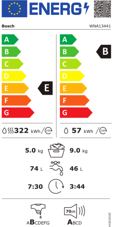 BOSCH WNA13491 - Bosch Waschtrockner WNA13491