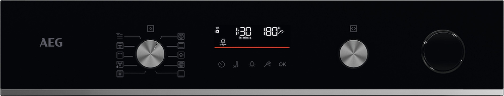 AEG GR6PB53FSB - Forno SteamCrisp 7000 con Pirolisi