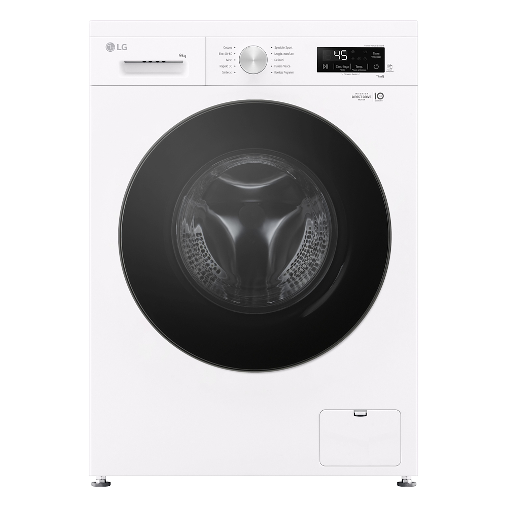 LG F4NX1009NWB - 9kg Smart-Waschmaschine mit Wi-Fi