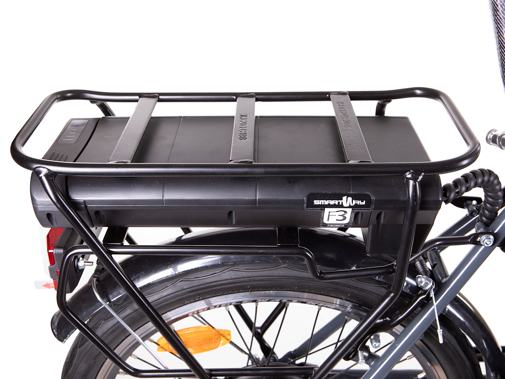 SMARTWAY F3D3SCG - E-Bike Faltbar 36V 7.8AH 25KM Grau