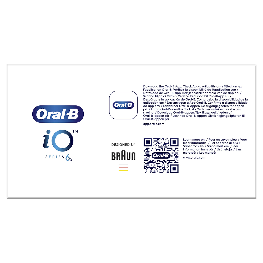 ORAL-B IO6SBLACK - Spazzolino Elettrico Ricaricabile Oral-B