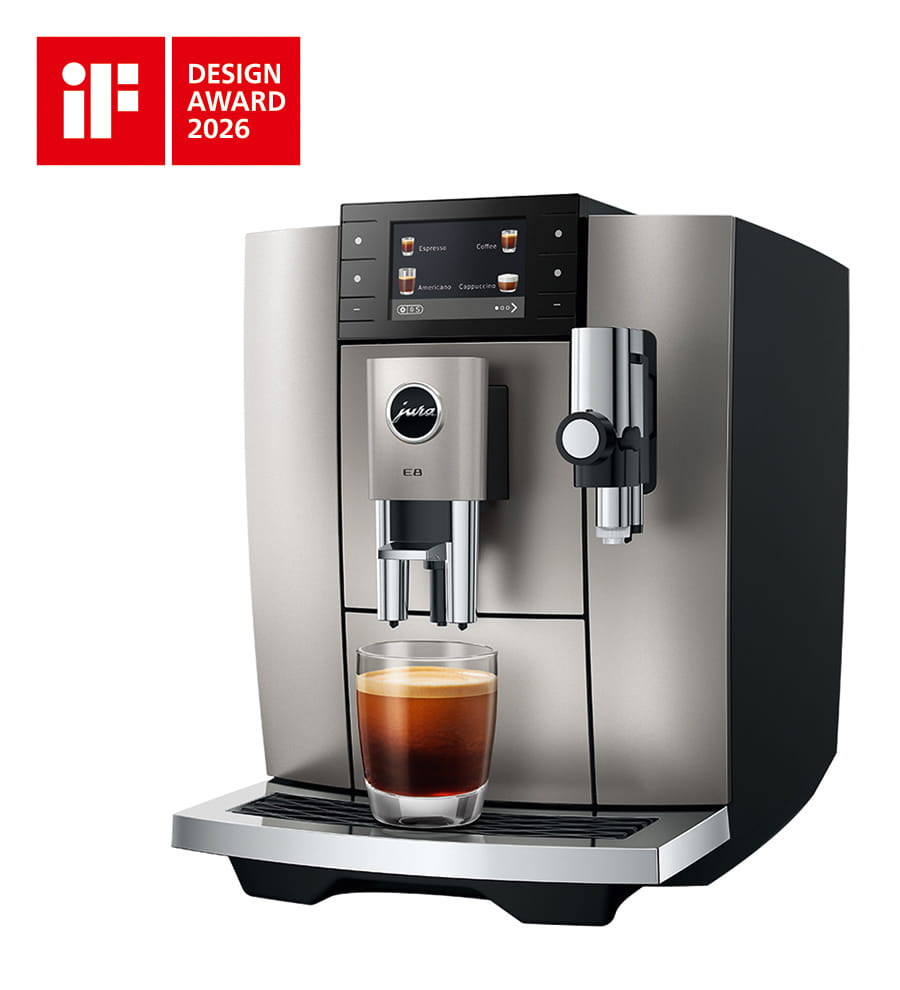 JURA E8MIDNIGHTSILVER - Macchina da caffè automatica Midnight Silver
