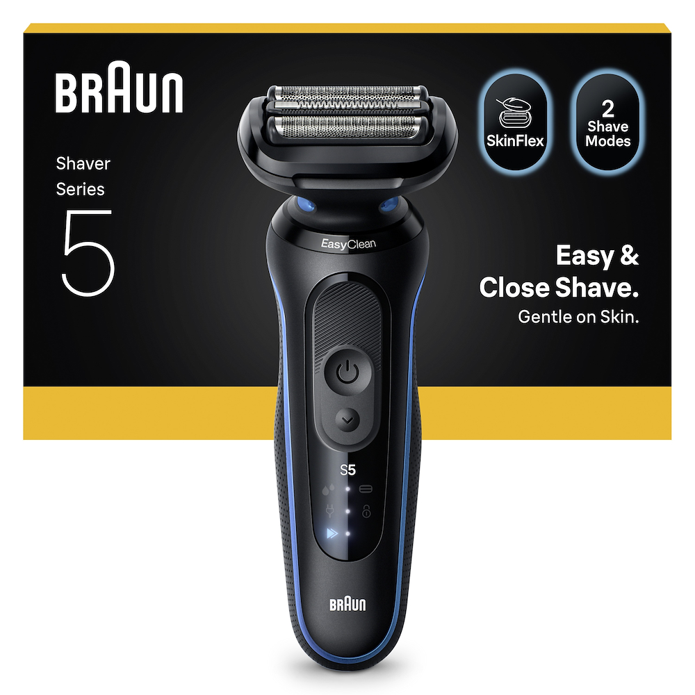 BRAUN 52B1000S - Rasoio Elettrico Blu