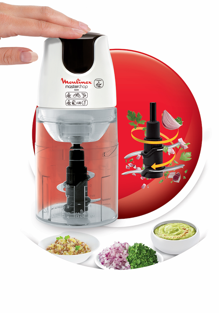 MOULINEX DJ450B - Masterchop 3-in-1 Zerkleinerer 500W