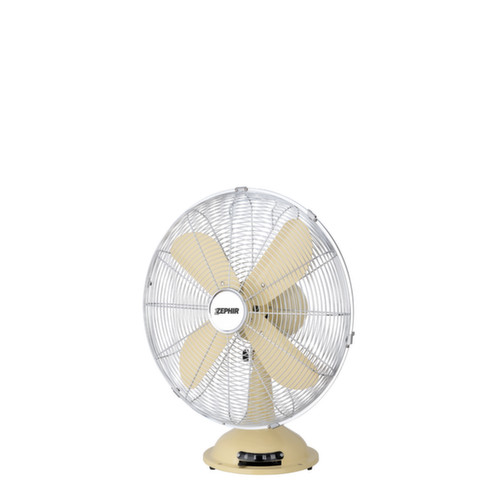 Lyvia PFV40C - Ventilatore da tavolo vintage crema