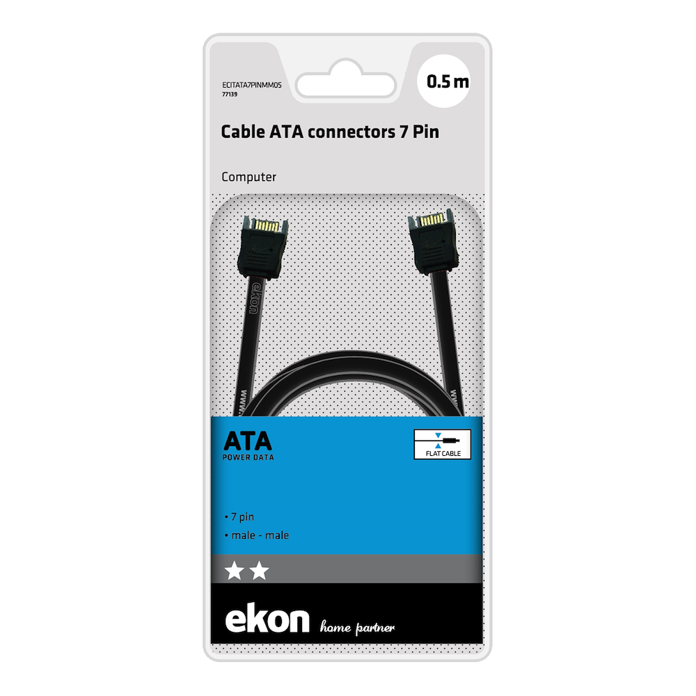 EKON ECITATA7PINMM05 - ATA Kabel 7 Pin 0,5 Meter