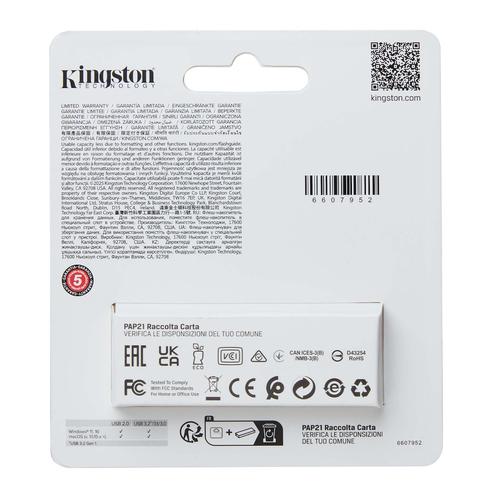 KINGSTON DTXS256GB - USB3.2 Stick 256GB