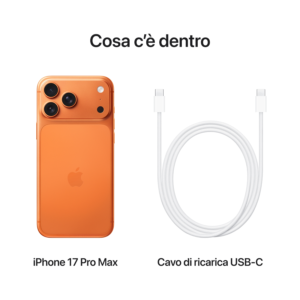 APPLE MFYN4QLA - iPhone 17 Pro Max 256GB Arancio