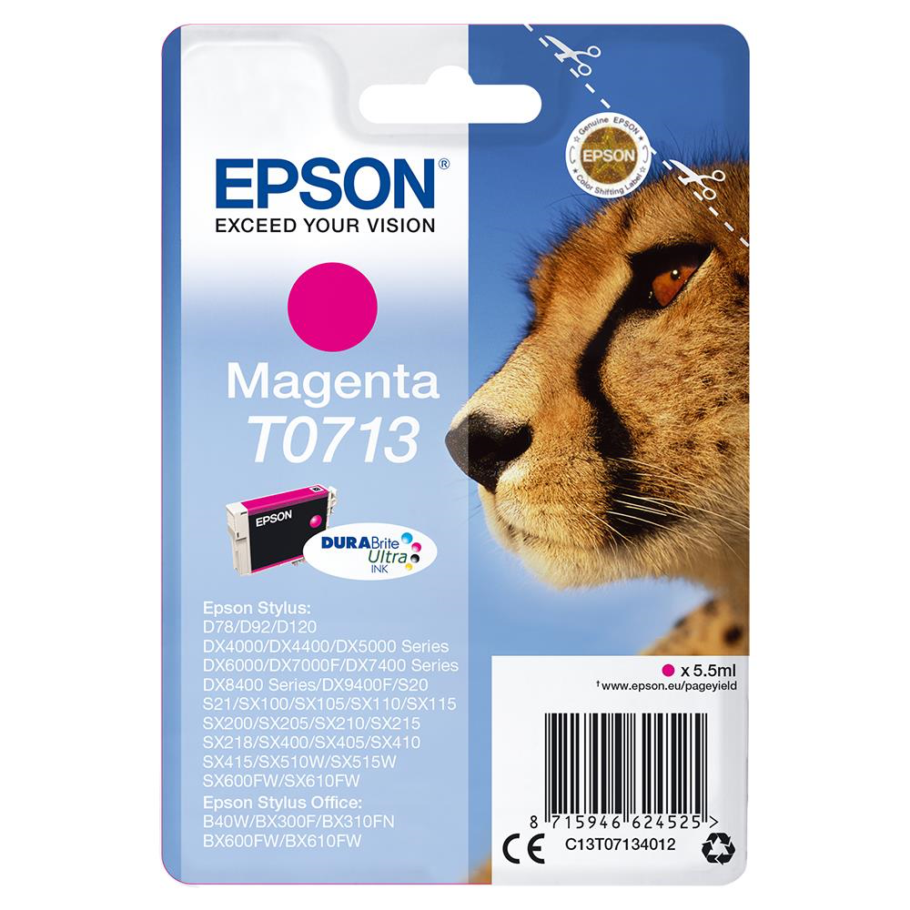 EPSON C13T07134022 - MAGENTA TINTENPATRONEN DURABRITE ULTRA