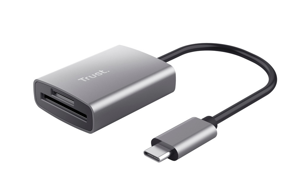 TRUST 24136 - Lettore Schede USB-C 2TB Compatto