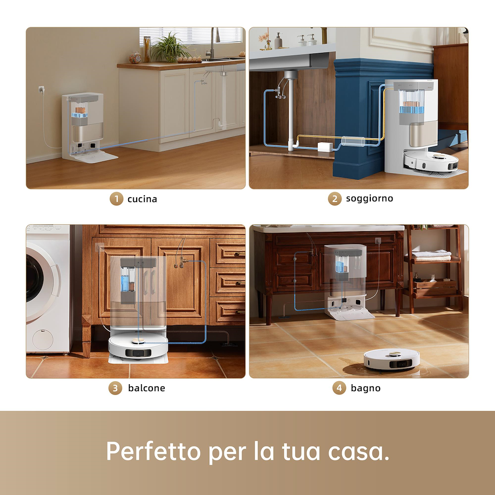 DREAME DREARRAW7 - Kit collegamento acqua per Dreame L10