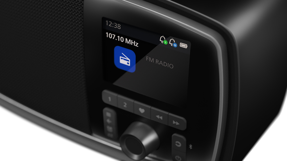 PHILIPS TAV2000DB - Tragbares Radio Bluetooth Schwarz