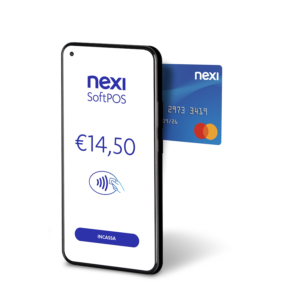 NEXI SOFTPOS - Nexi SoftPOS Software für Smartphone
