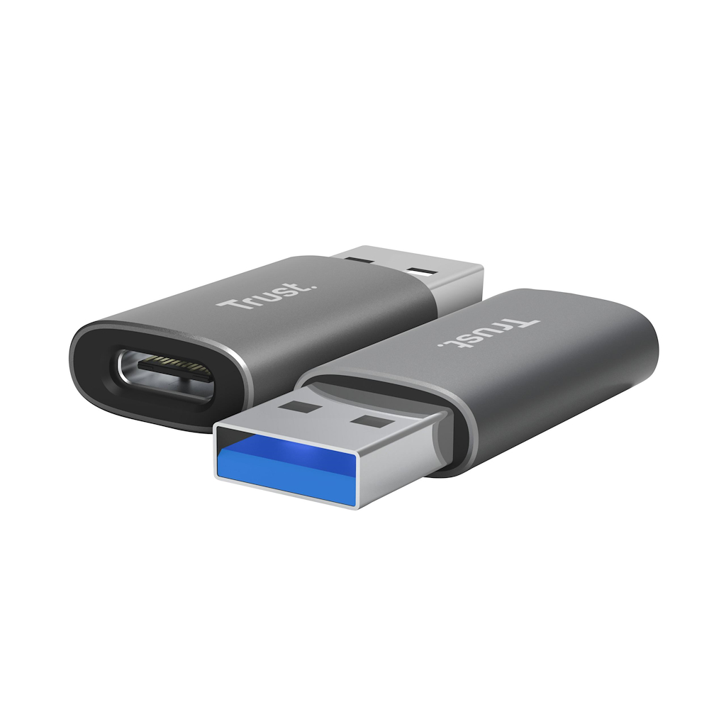 TRUST 25573 - 2er Set USB-A auf USB-C Adapter