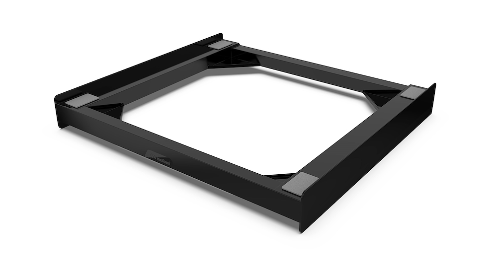 MELICONI 656138 - 656138 0718626 Verbindungs-Kit für Waschmaschine und Trockner – Schwarz