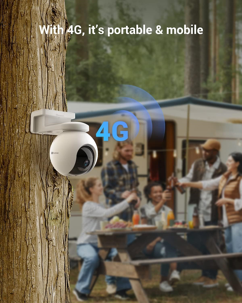 EZVIZ INE465 - Motorisierte 4G Kamera mit Akku