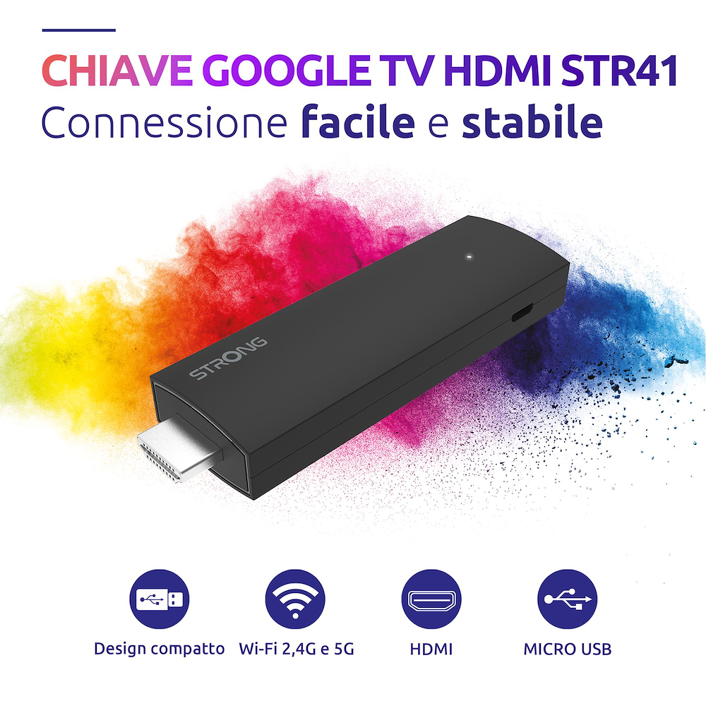 STRONG SRT41 - STICK SMART Google TV 4K UHD