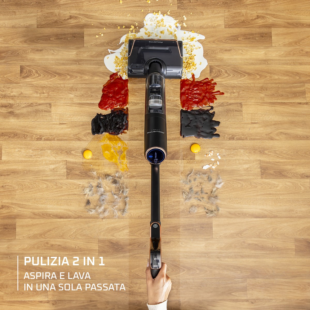 ROWENTA GZ5736 - Lavapavimenti senza fili X-Clean 7